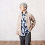 シニアファッションレディース2018年11月のコーディネートNo2