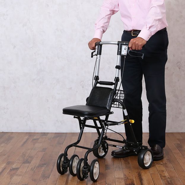 男性にぴったり カッコいいシルバーカー 老人用手押し車 テノールevo 島製作所 車椅子 介護用品tcマートのブログ