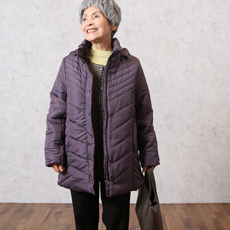 70代80代のシニアミセスの冬ファッションにおすすめの暖かいコート - シニアファッション専門店TCマートの公式ブログ