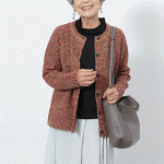 70代80代のシニア女性におすすめの秋の新作カーディガン