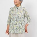 70代80代女性の春夏にお勧めの新作ニットブラウス