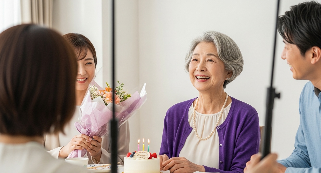 喜寿のプレゼントに贈る、77歳の祖母が喜ぶファッションアイテム選び